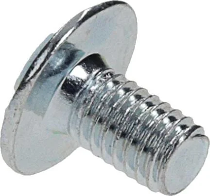 Kramp - 88107610 - Linsenkopfschraube DIN88107 M6x10 Stahl Verzinkt 4.6