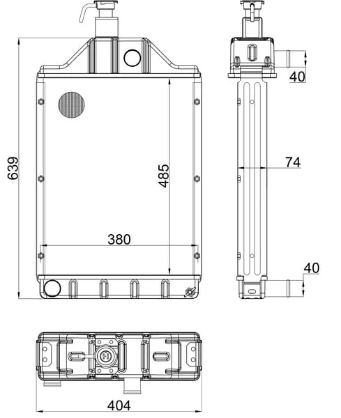 Kramp - 897358M4N - Kuehler