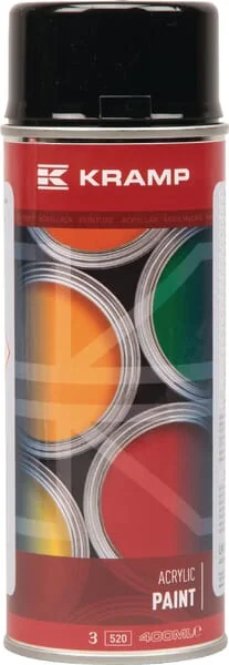 Kramp - 900504KR - Farbe RAL 9005 Tiefschwarz 400ml Kramp