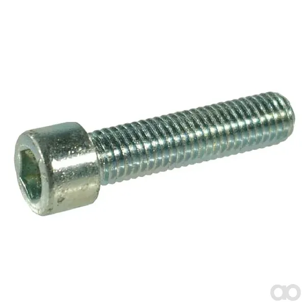 Kramp - 9121216109 - Sechskant-Innensechskantschraube DIN912 M12x16 Stahl Verzinkt 10.9
