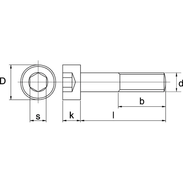 Kramp - 912650RVSA4 - Zylinderschraube Mit Innensechskant M6x50 Edelstahl A4