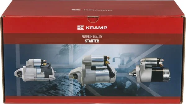 Kramp - 9142801N - Anlasser 12 V, 2,7 kW, 9 Zähne, mit Getriebe