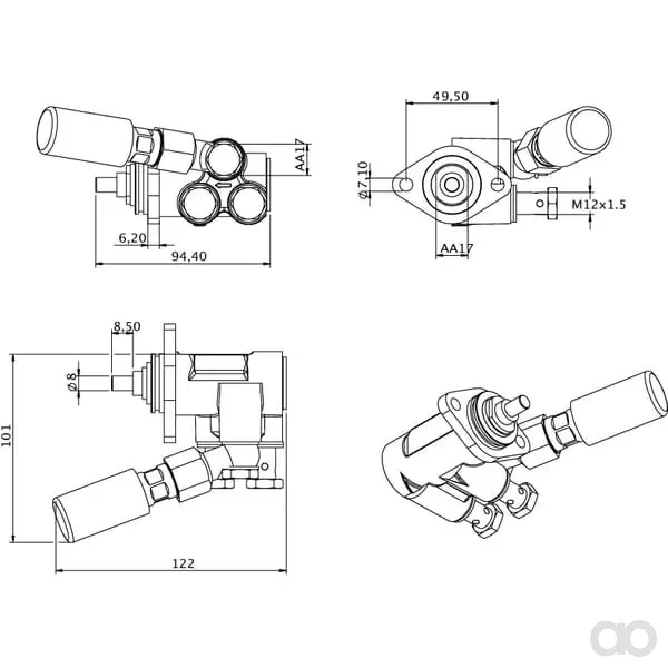 Kramp - 933290KR - Kraftstoff-Foerderpumpe