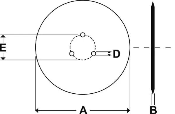 Kramp - 962292KR - Keilscheibe 320 x 3 mm