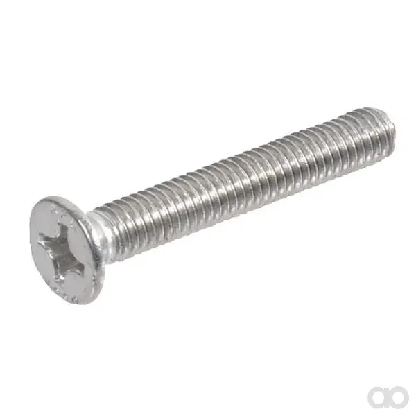 Kramp - 965510RVS - Senkschraube DIN965 M5x10 Edelstahl A2 Kramp
