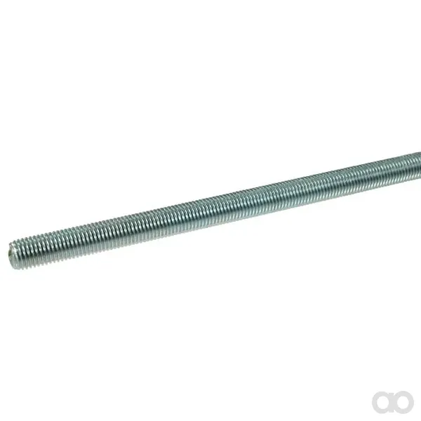 Kramp - 9756 - Gewindestange M6x1x1m Stahl 8.8 Verzinkt DIN 975