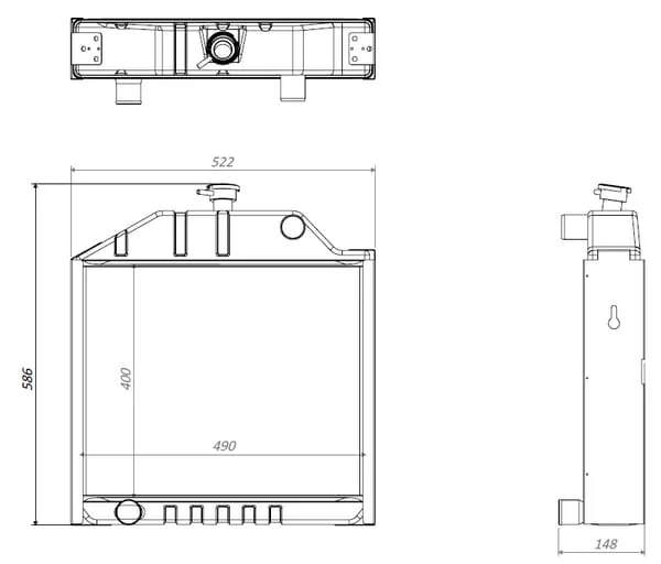Kramp - ACV0286400N - Kuehler