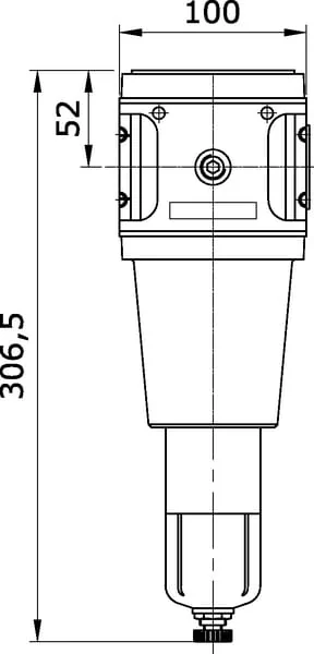 Kramp - AF5K34 - Druckluftfilter G3/4