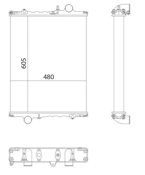 Kramp - AL66766N - Kuehlerlueftermotor 3350 mit Flasche