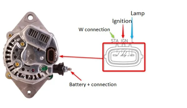 Kramp - ALT26250491 - Lichtmaschine 14V 55A