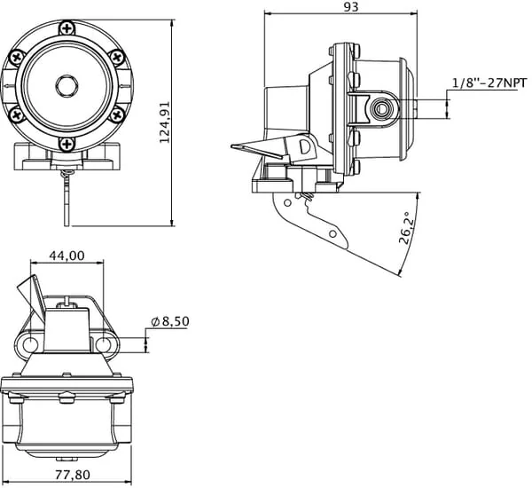 Kramp - AR53567KR - JD-Kraftstoffpumpe