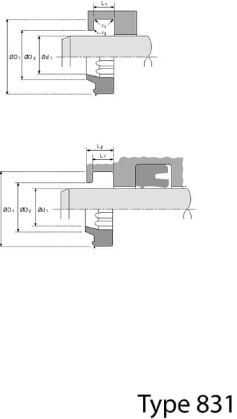Kramp - ASU405253 - Brisalec Stangen ASU 40x52x5,3 mm