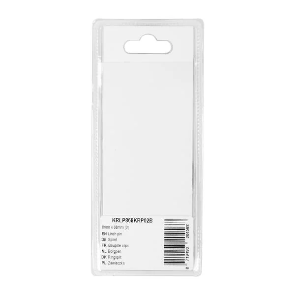 Kramp Blister - KRLP868KRP02B - Drahtschlossbolzen 8 mm x 68 mm (2)