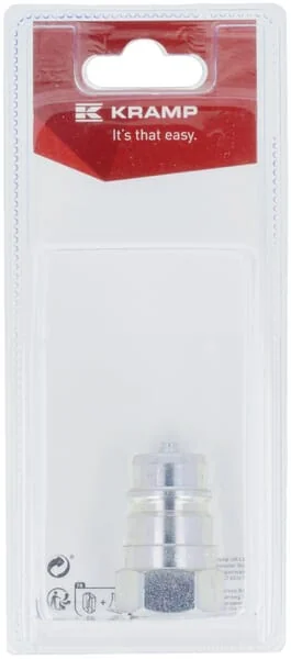 Kramp Blister - KRNV38GASMP01B - Schnellkupplung Buchse 3/8" BSP (1)