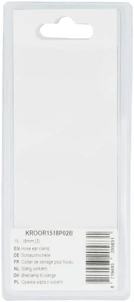 Kramp Blister - KROOR1518P02B - Schlauch-Ohrschelle 15 18mm (2)
