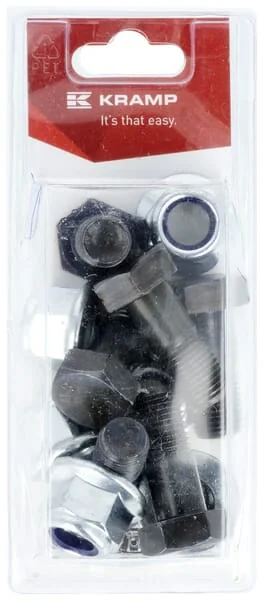 Kramp Blister - KRRB141535P06B - Pflugschraube M14 x 35mm, 12.9 (6)