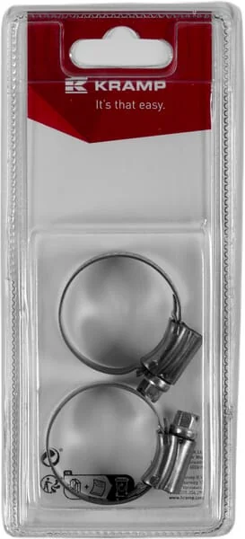 Kramp Blister - KRRVS2232P02B - Schlauchschelle Edelstahl 22mm 32mm (2)