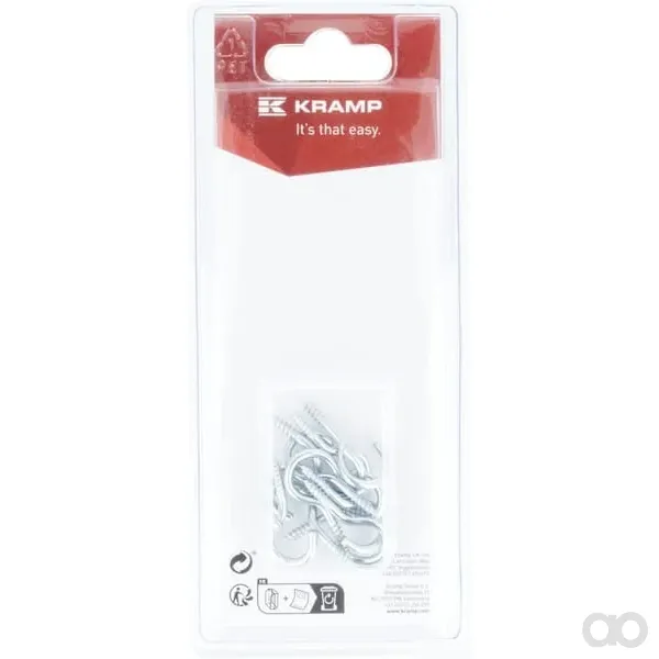 Kramp Blister - KRSH030EP10B - Eindrehhaken 2,6 x 30 mm (10)