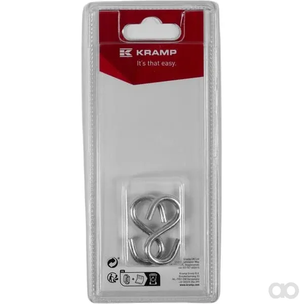 Kramp Blister - KRSH04P02B - S-Haken 4 x 32,1 mm (2)