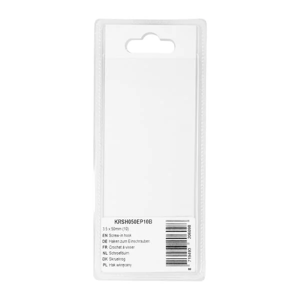 Kramp Blister - KRSH050EP10B - Eindrehhaken 3,5 x 50 mm (10)