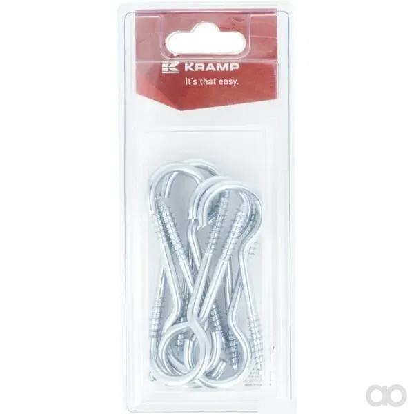 Kramp Blister - KRSH080EP10B - Eindrehhaken 4,4 x 80 mm (10)
