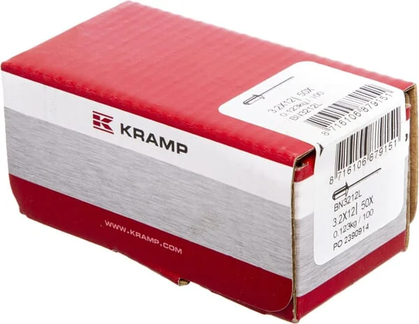 Kramp - BN3212L - Blindniet 3,2x12 Grosskopf