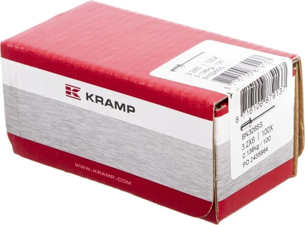 Kramp - BN326SS - Niet Stahl-Stahl 3,2x6