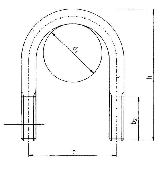 Kramp - BS20 - U-Bolzen 20mm