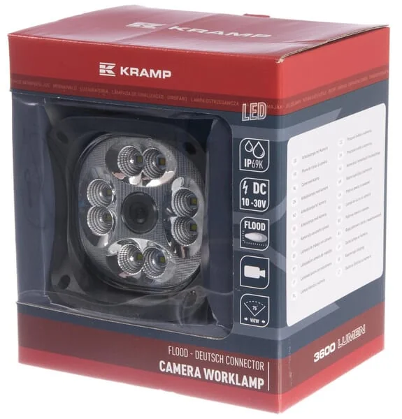 Kramp - CAS66090KR - LED-Arbeitsleuchte mit Kamera