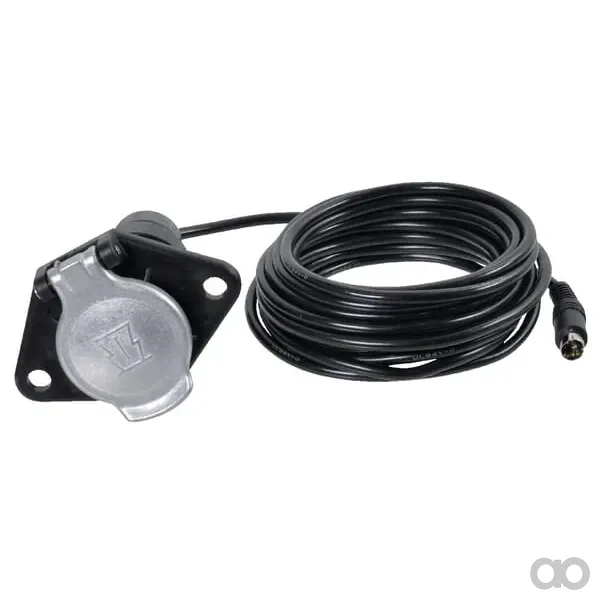 Kramp - CAS66103KR - Kabel 5m 7-Polig-DIN 6-Polig