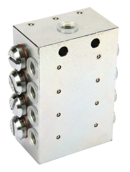 Kramp - CLBV08 - Verteilerblock 8 Anschluesse