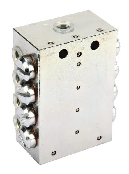 Kramp - CLBV08 - Verteilerblock 8 Anschluesse