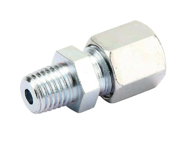 Kramp - CLGEV6LL60M8K - 6LL M8K 60° Männliche Steckkupplung