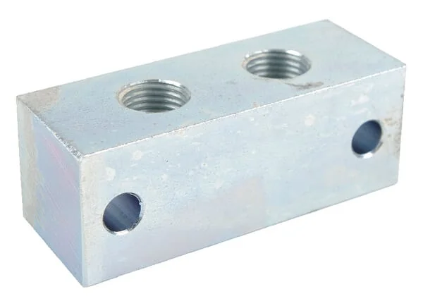 Kramp - CLNB2M1010 - Verteilerblock 2-Weg M10x1