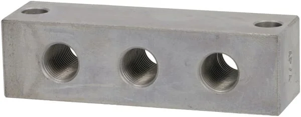 Kramp - CLNB3M1010 - Verteilerblock 3-Weg M10x1