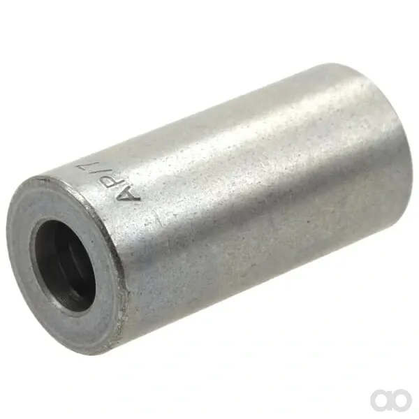 Kramp - CLPH04 - Huelse Diameter 12x25mm DN10.5 Stahl / Verzinkt / Weiss Passiviert Kramp
