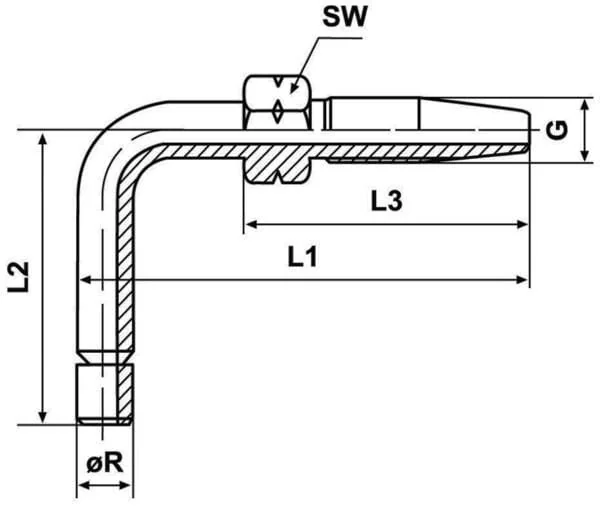 Kramp - CLRS0490SK - Reduziermuffe mit Nut