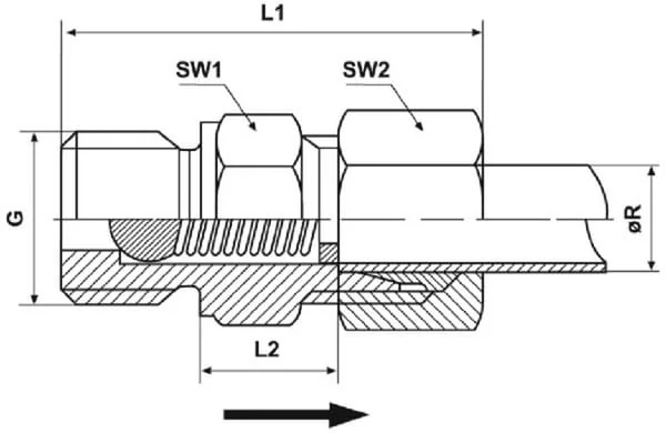 Kramp - CLRV10LRB14 - Rueckschlagventil