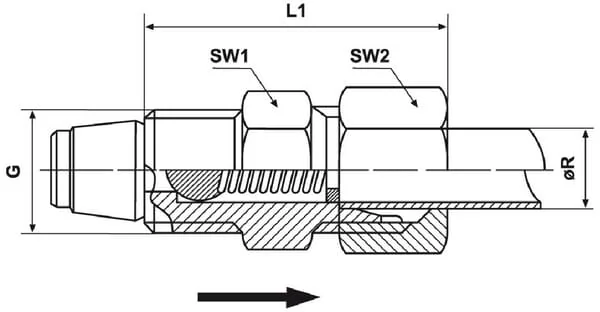 Kramp - CLRV6LLKLMK10 - Rueckschlagventil