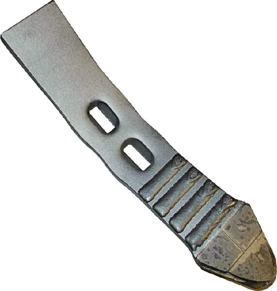 Kramp - CP34570CN - Kultivatorzinke 382x70x20mm, Gehaertet, Gebogen, 2-Loch