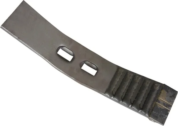 Kramp - CP4007020CN - Kultivatorzinke 400x70x20mm, Gehaertet, Gebogen, 2-Loch