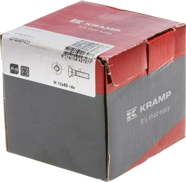 Kramp - CP804P025 - Sattelschraube Und Mutter 10x60