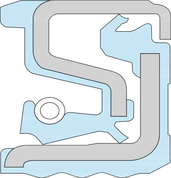 Kramp - CS558012514V - Viton-Kassettenabdichtung