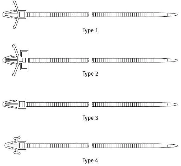 Kramp - CT4820348 - Kabelbinder 4,8x203mm, Weiss, Nylon, Max. Diameter 48mm, Kramp