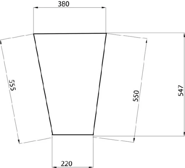 Kramp - D4011 - Frontscheibe Unten