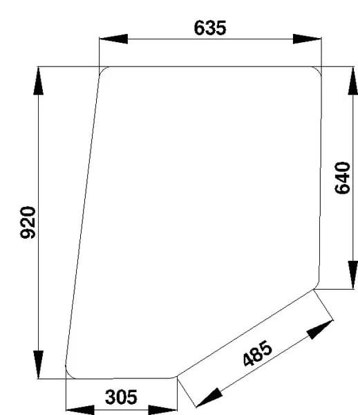 Kramp - D520484 - Tuerfenster