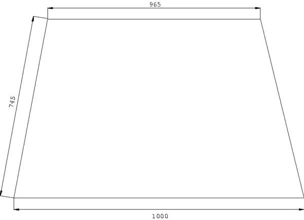 Kramp - D7510 - Frontscheibe Oben