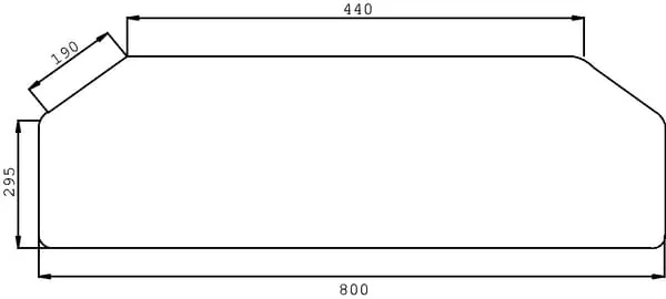 Kramp - D7517 - Heckscheibe Unten