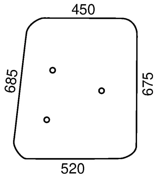 Kramp - D7704 - Seitenscheibe
