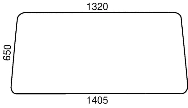Kramp - D9001 - Frontscheibe Oben